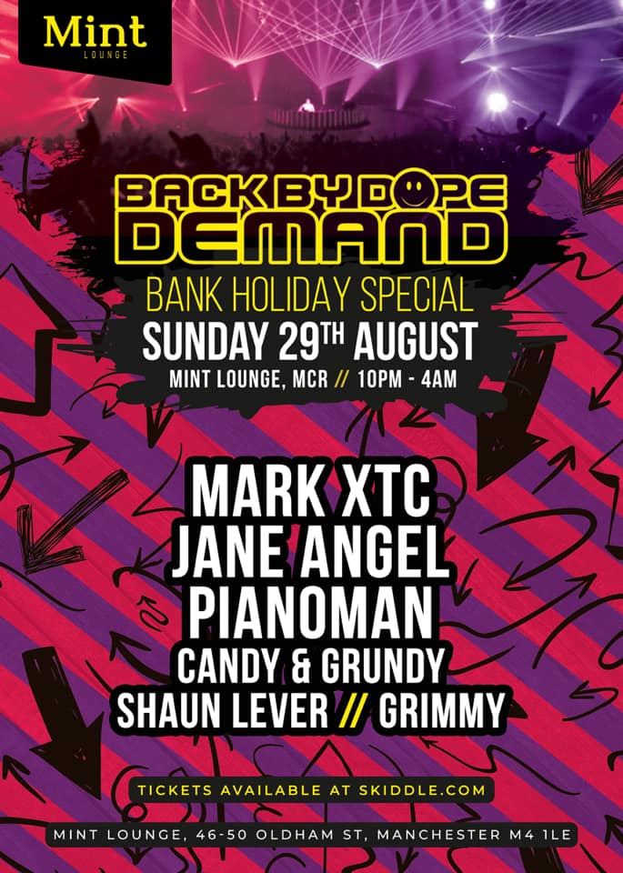 Back By Dope Demand August Bank Holiday 2021